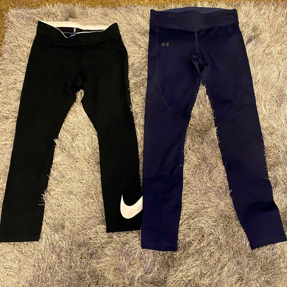 Nike leggings two pair
